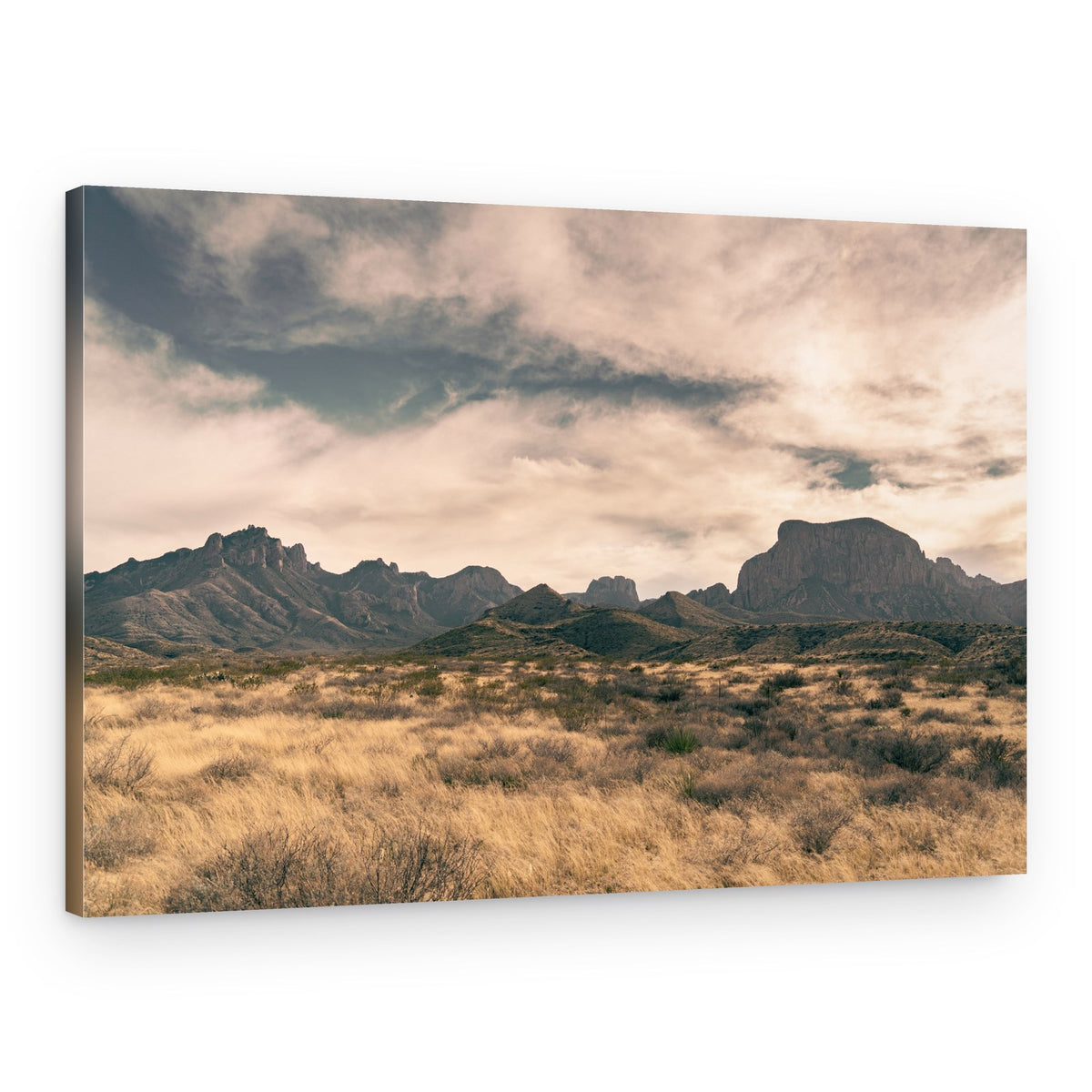 Dramatic Desert Landscape – Canvas Print