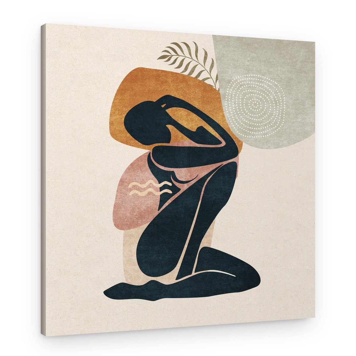Serene Silhouette – Canvas Print