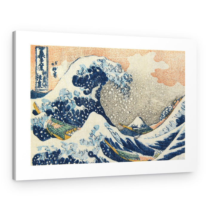 Under the Wave Off Kanagawa (1830 1833) – Canvas Print