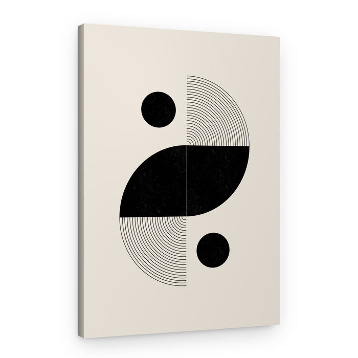Yin Yang Echoes – Canvas Print