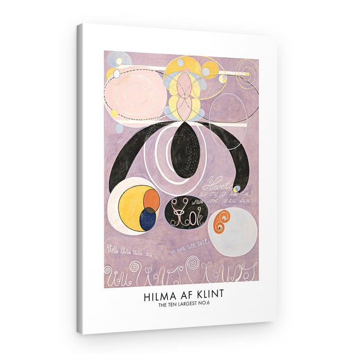 The Ten Largest No.6 Poster – Canvas Print
