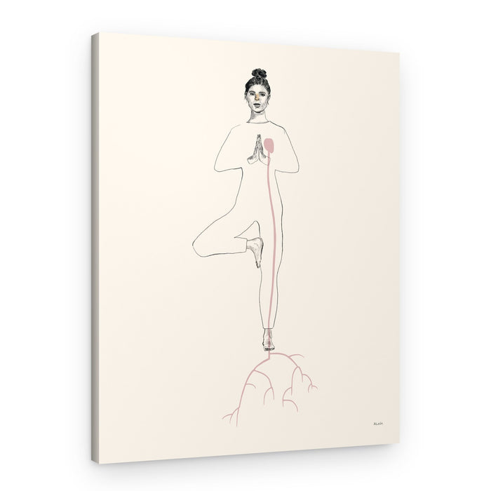 Inner Balance Roots – Canvas Print
