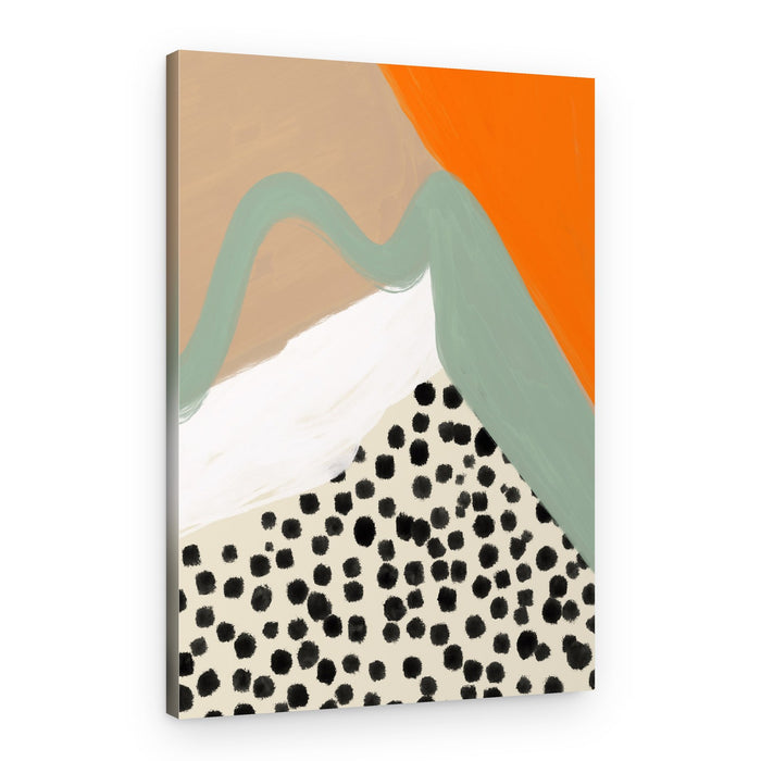 Playful Desert Shapes – Canvas Print