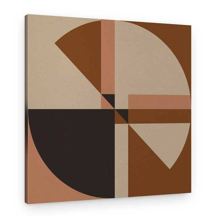 Modern Geometric Blocks – Canvas Print