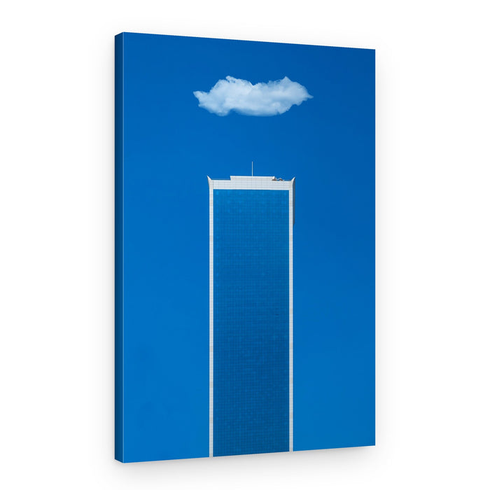 Cloud Over Skyscraper – Canvas Print