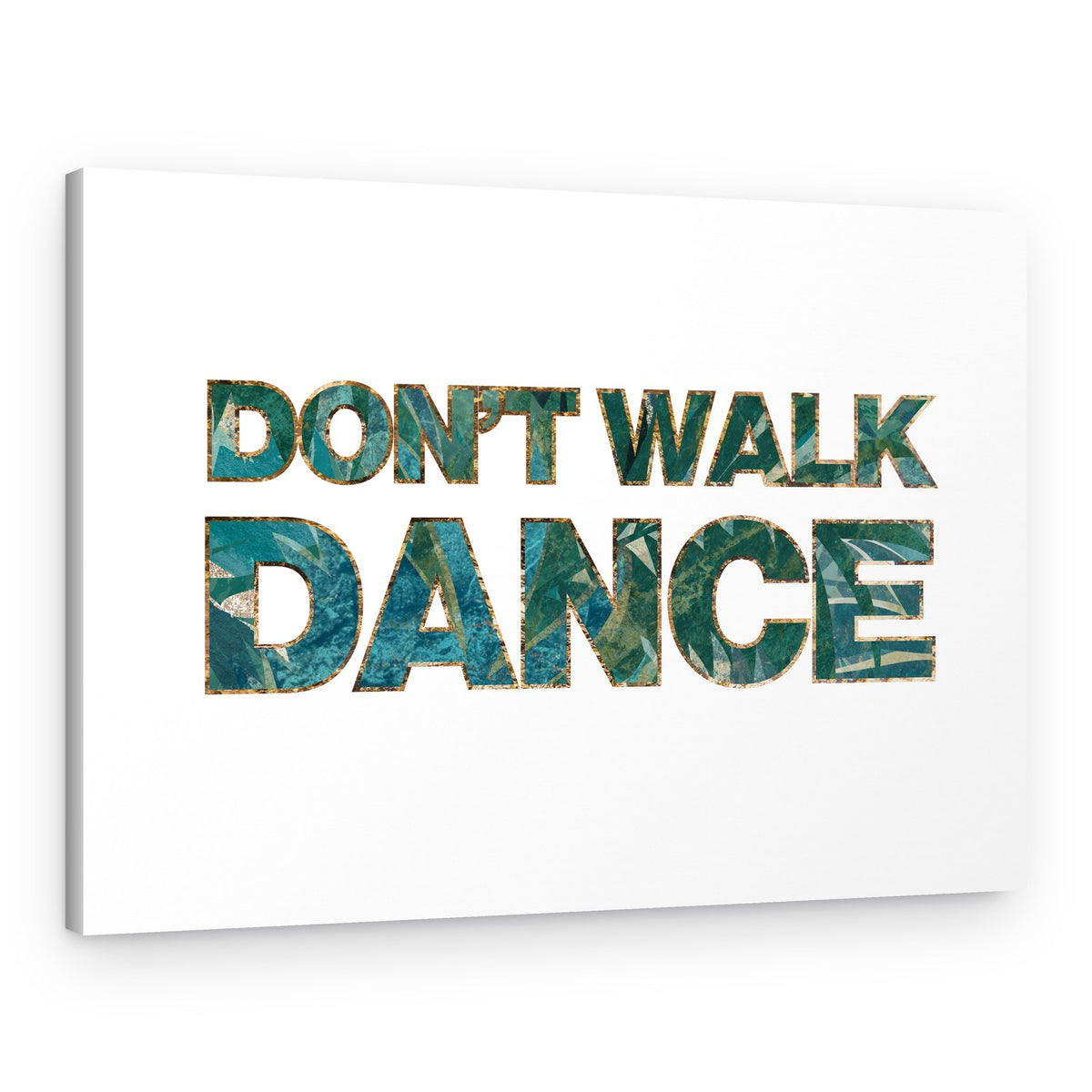 Vibrant Dance Quote – Canvas Print