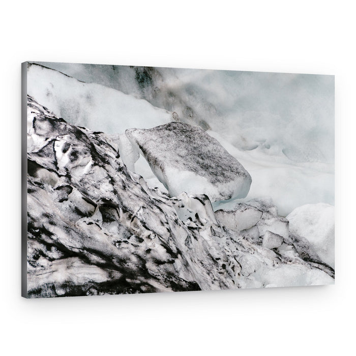 Glacial Ice Textures – Canvas Print