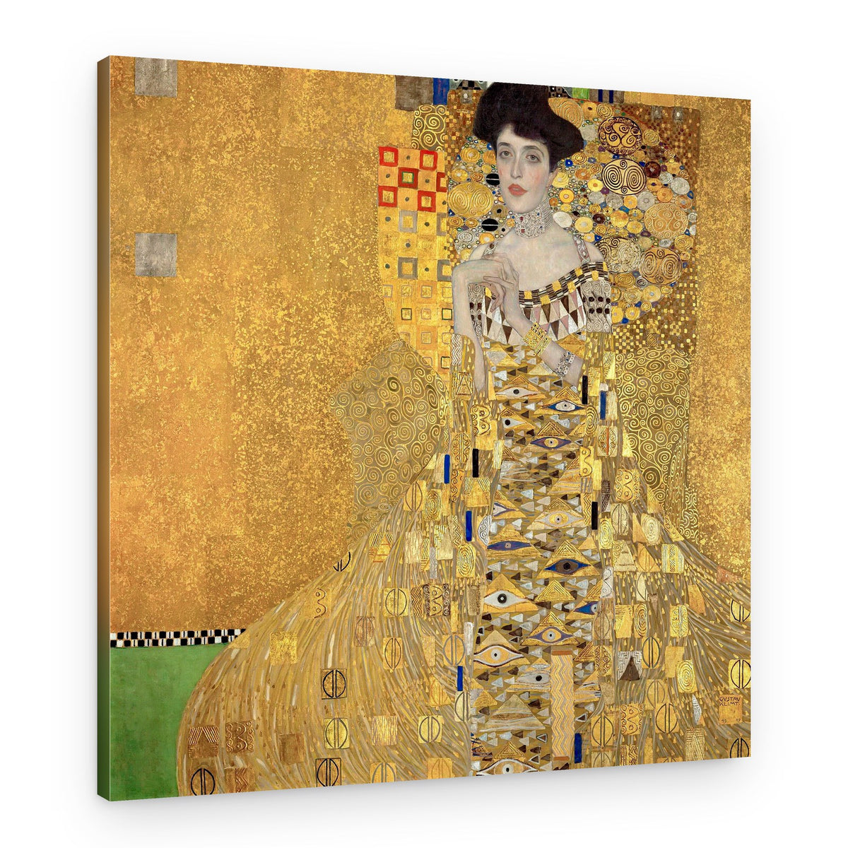 Portrait of Adele Bloch Bauer I (1907) – Canvas Print