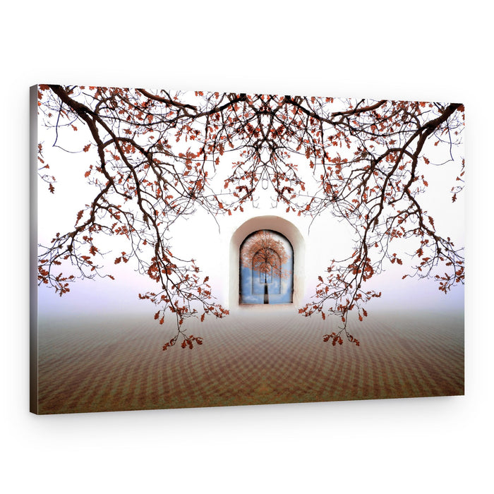 Dreamy Autumn Archway – Canvas Print