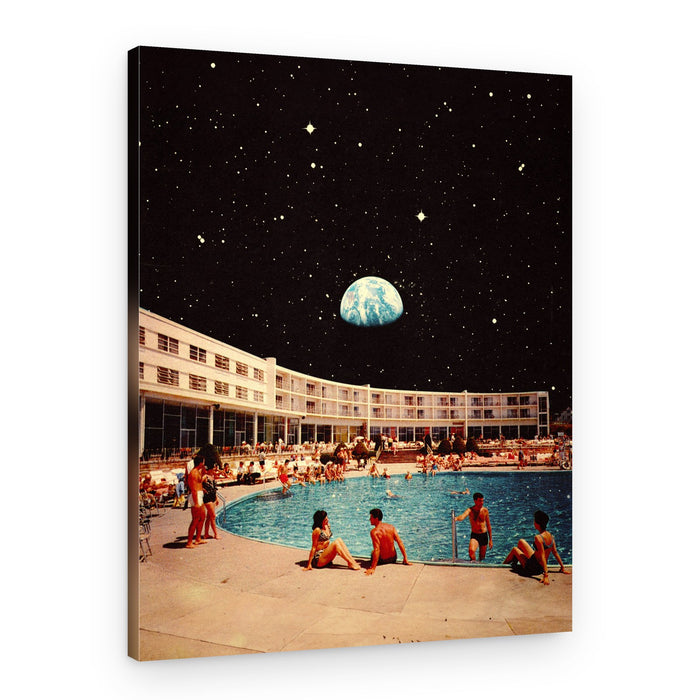 Lunar Pool – Canvas Print