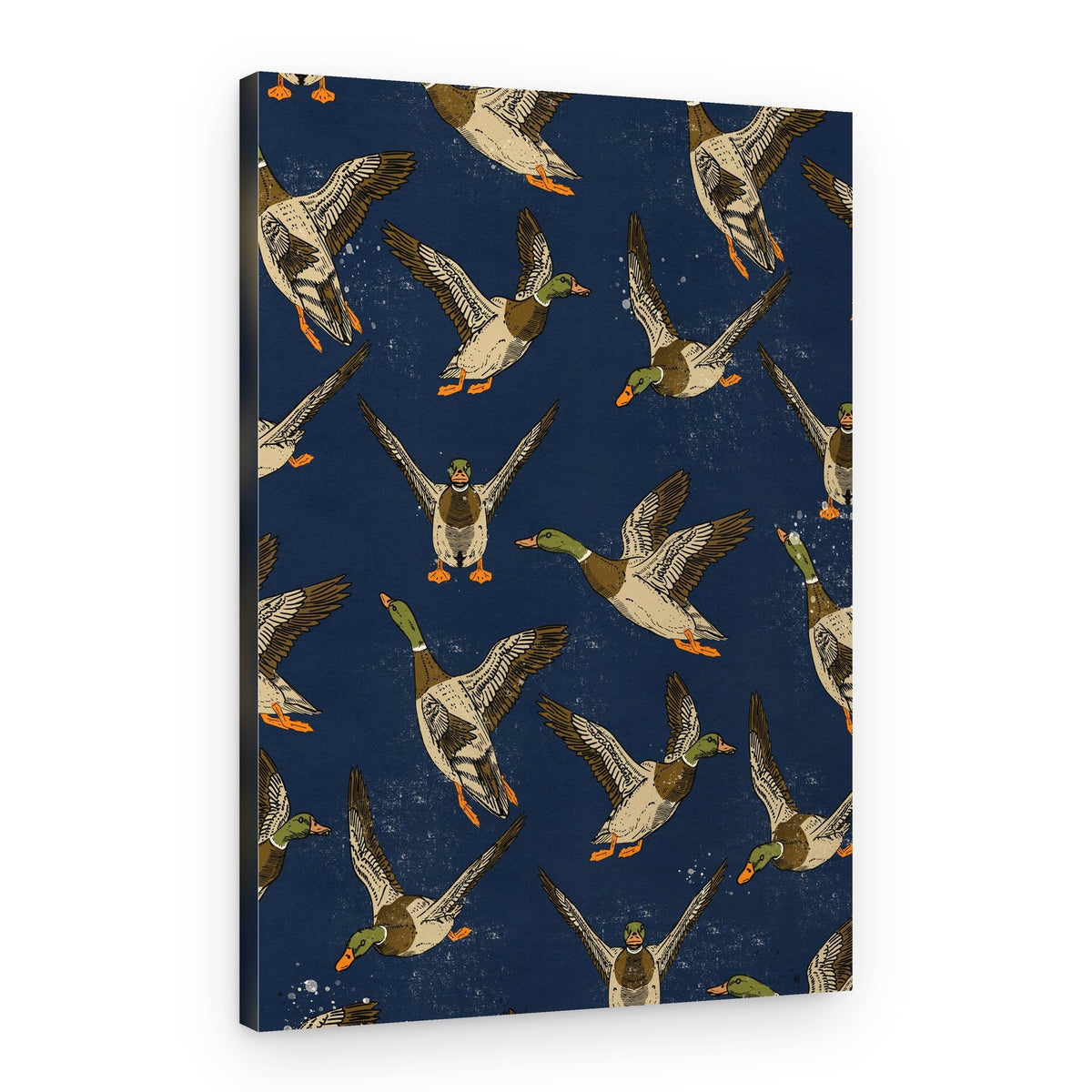Mallard Flight Pattern – Canvas Print