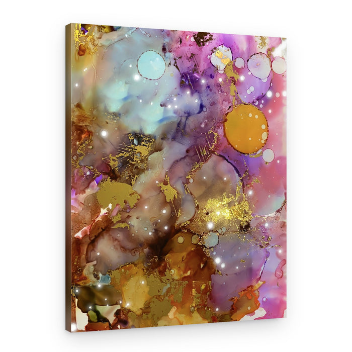 Cosmic Gold Dream – Canvas Print