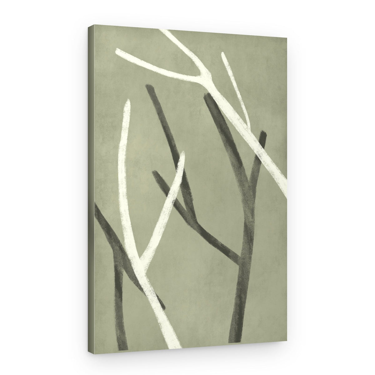 Minimalist Tree Forms – Canvas Print