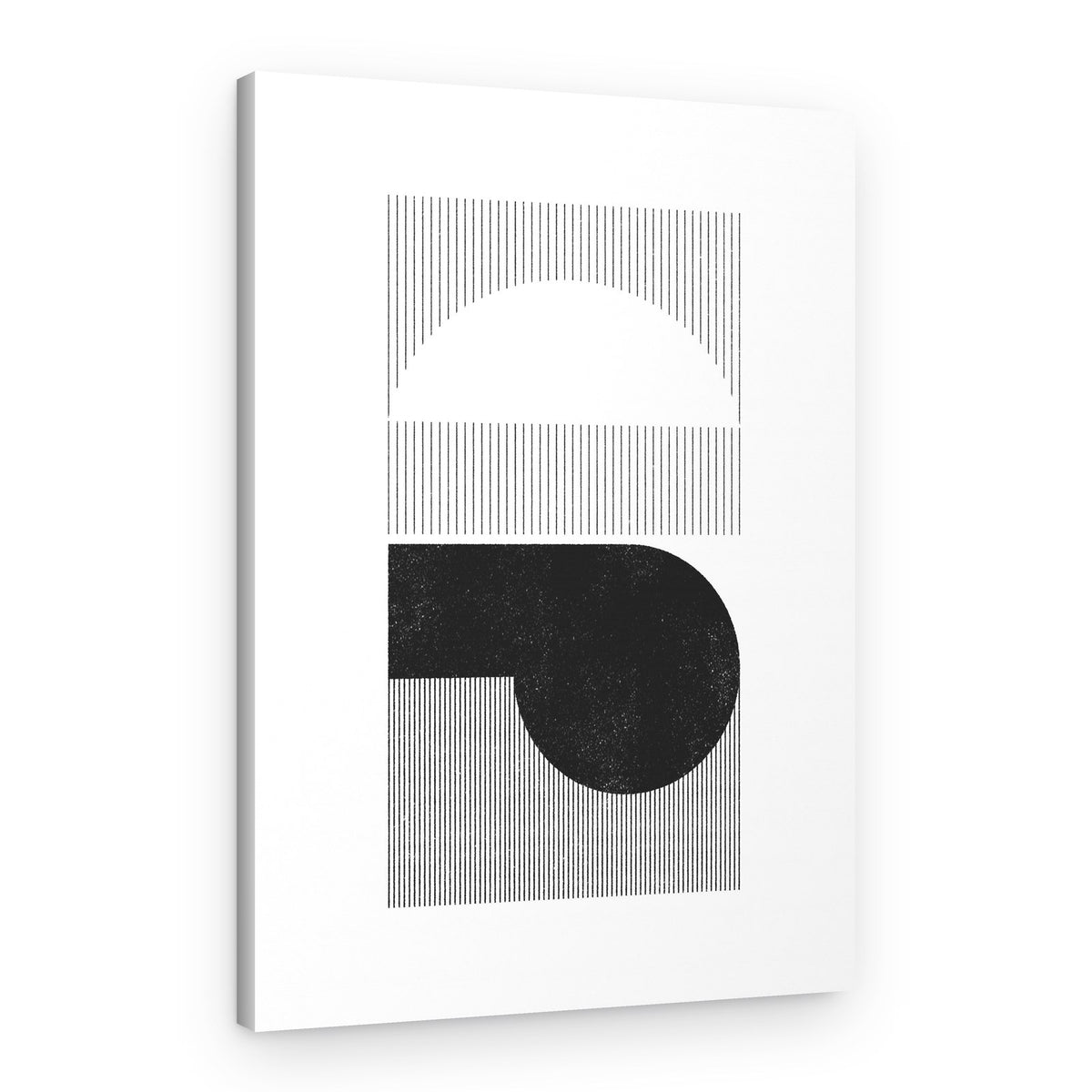 Abstract Geometric Shapes – Canvas Print
