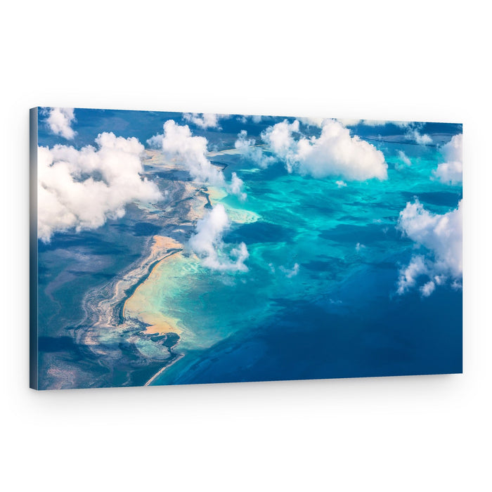 Serene Tropical Ocean – Canvas Print