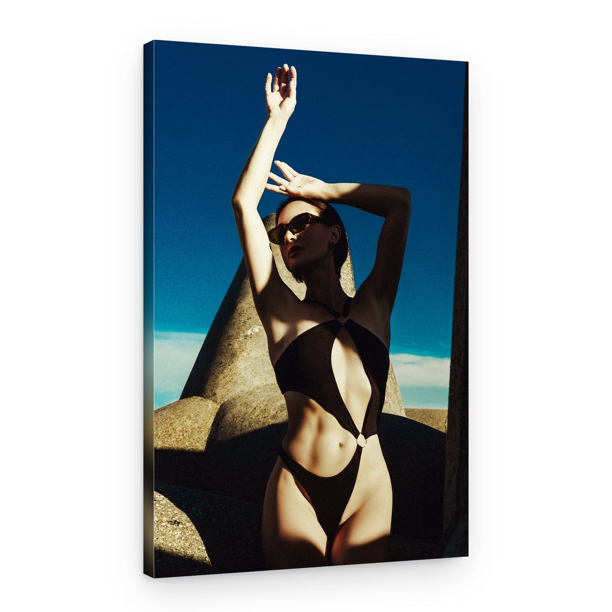 Summer Swim Style – Canvas Print
