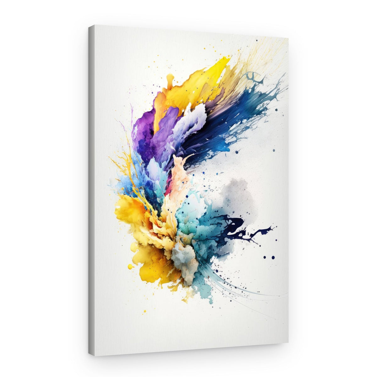 Vibrant Color Splash – Canvas Print
