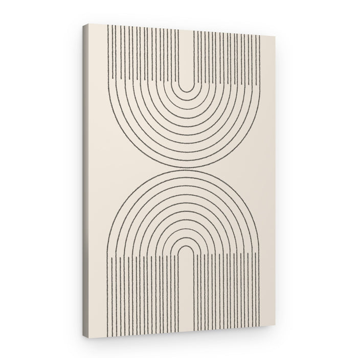 Symmetric Echoes – Canvas Print