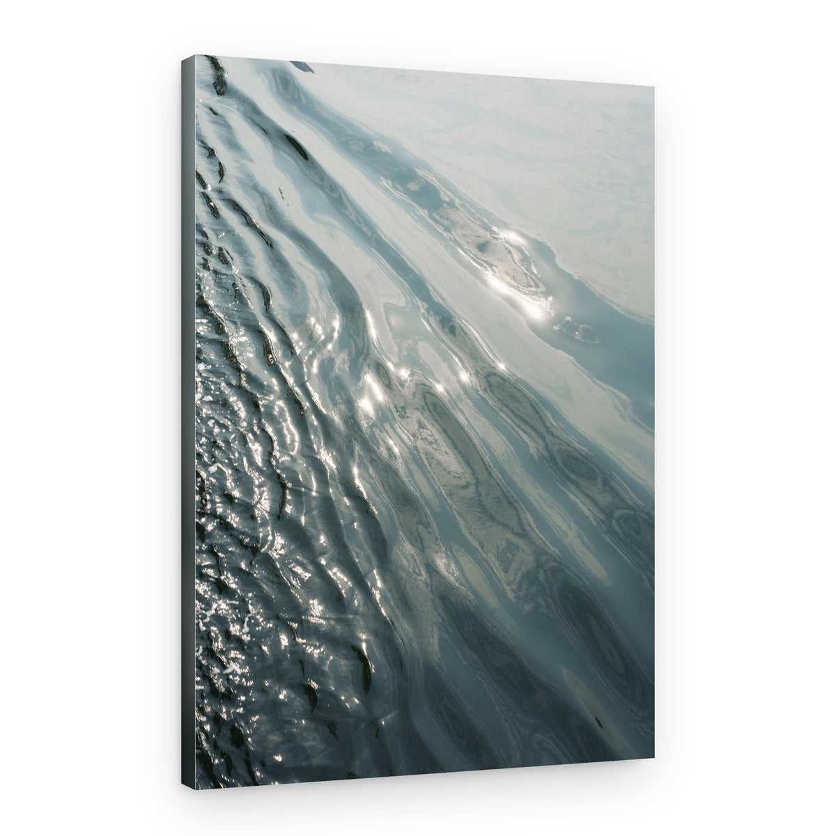 Shimmering Water Reflections – Canvas Print