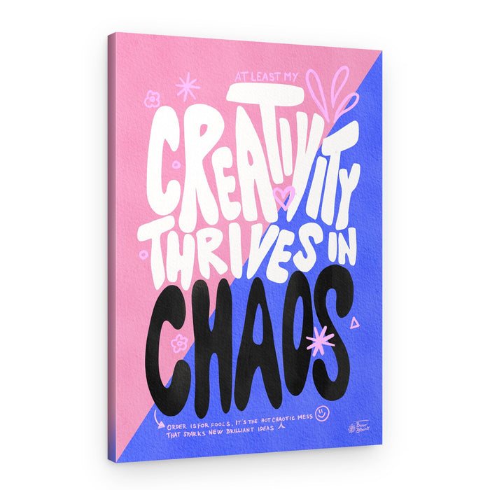 Colorful Creativity Chaos – Canvas Print