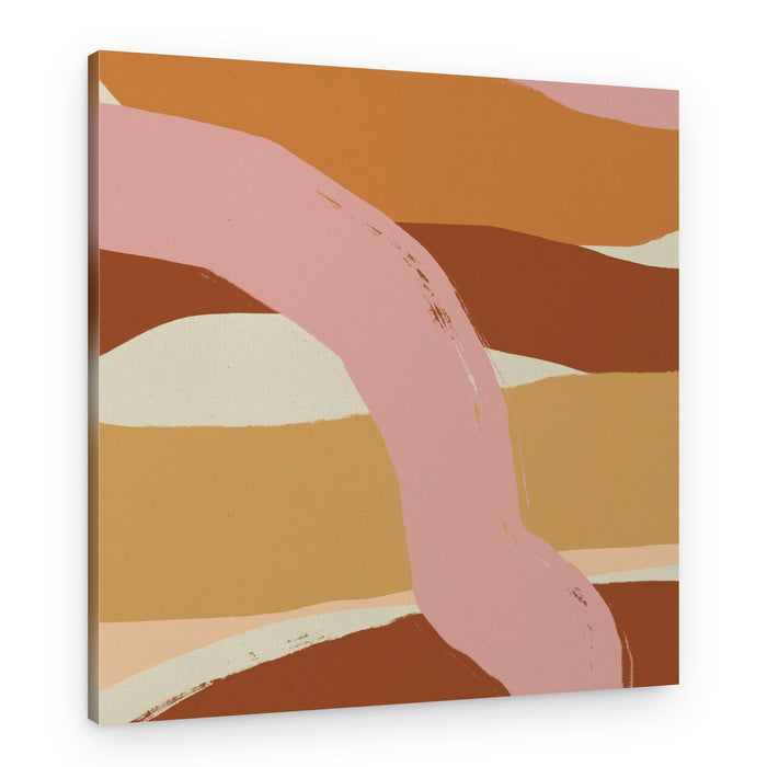 Abstract Desert Waves – Canvas Print