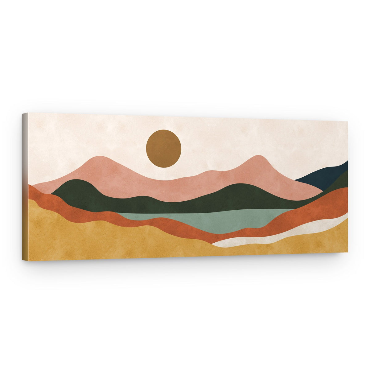 Boho Mountain Landscape – Canvas Print
