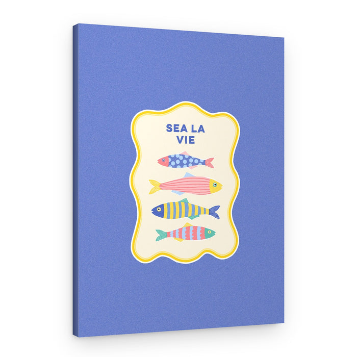 Sea La Vie Fish – Canvas Print