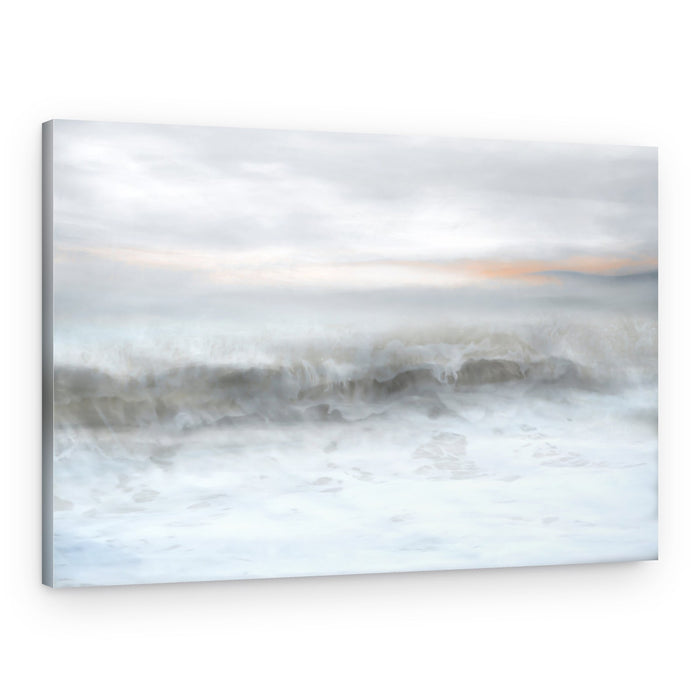 Misty Ocean Waves – Canvas Print