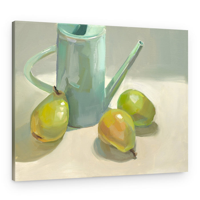 Pitcher and Pears – Canvas Print