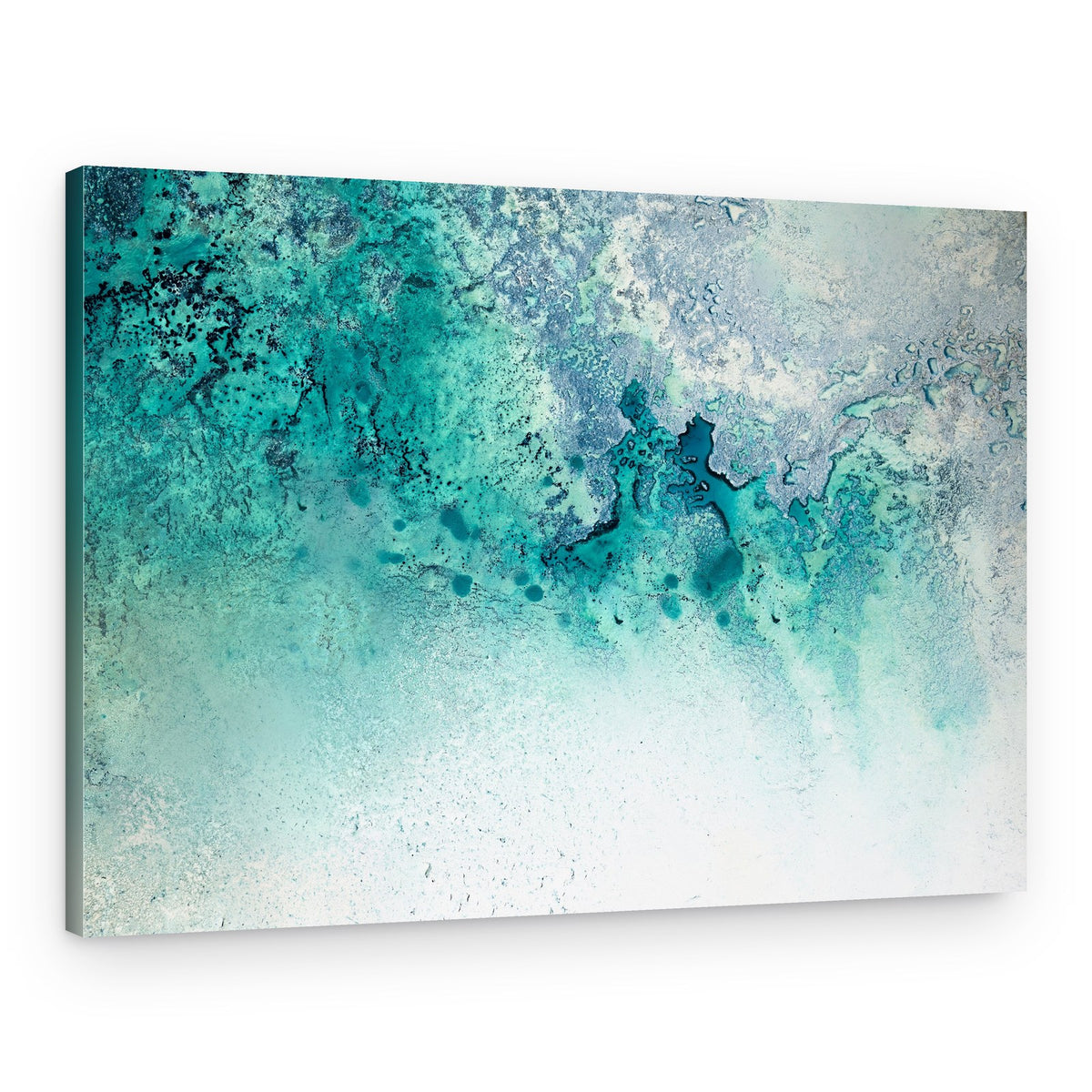 Turquoise Whispering – Canvas Print