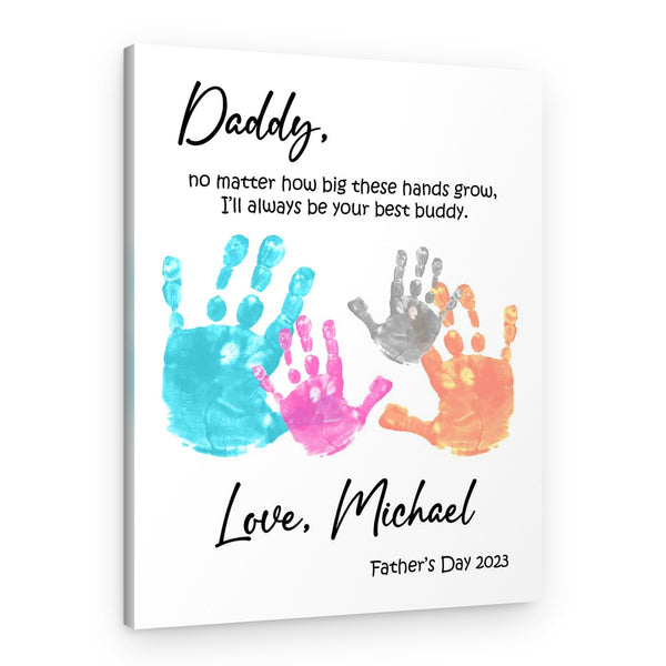Daddy’s Little Girls Canvas Print