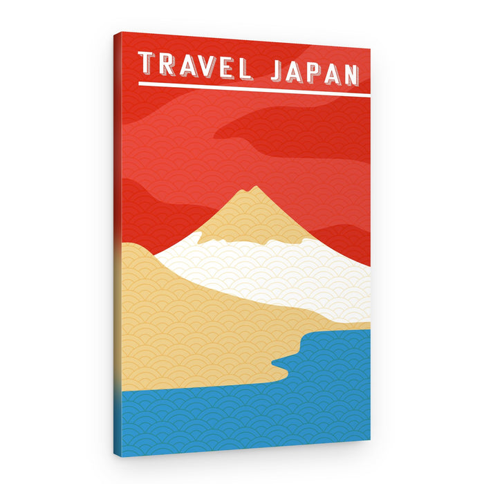 Mount Fuji Journey – Canvas Print
