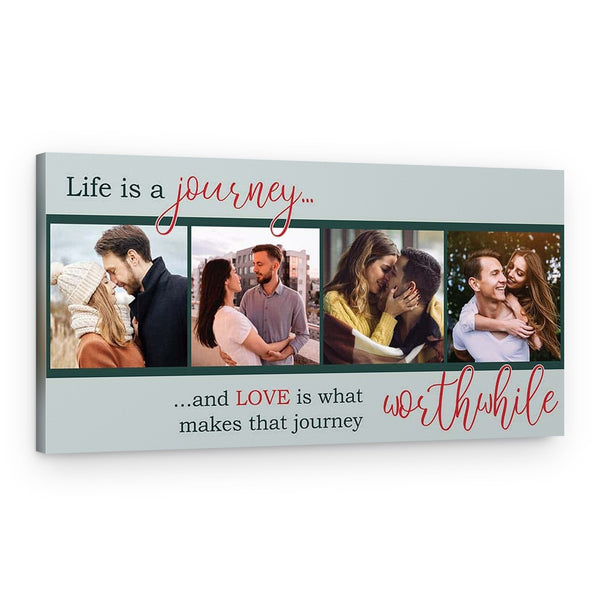 “Life is A Journey” Photo Canvas Print