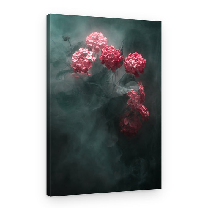 Ethereal Pink Flowers – Canvas Print