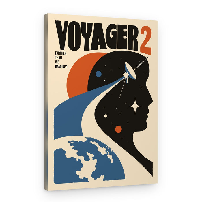 Voyager 2 Space Exploration – Canvas Print