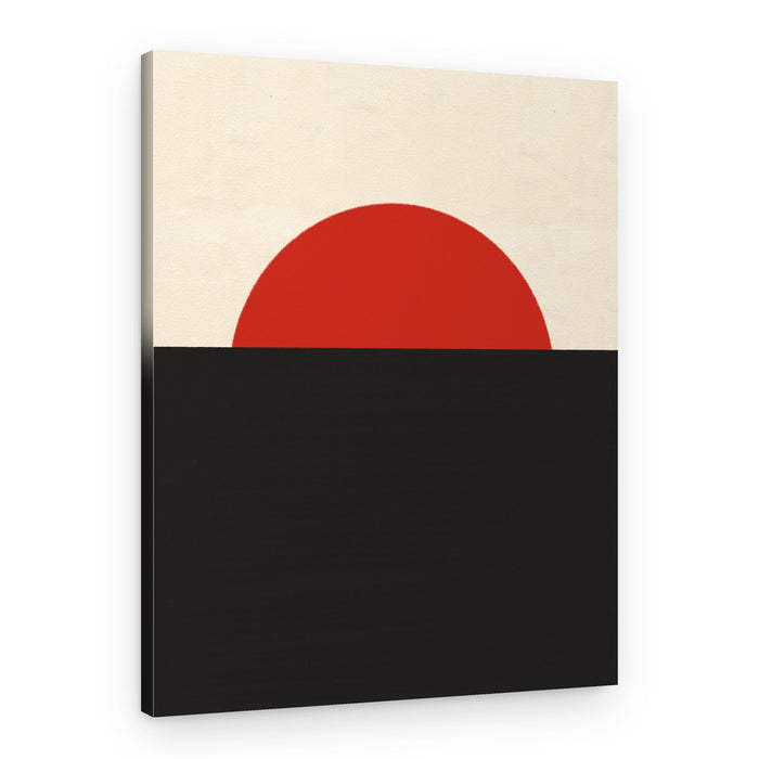 Red Sun Horizon – Canvas Print