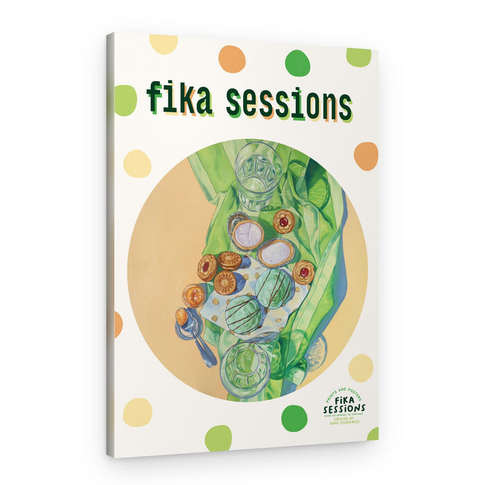 Fika Sessions Sweets – Canvas Print