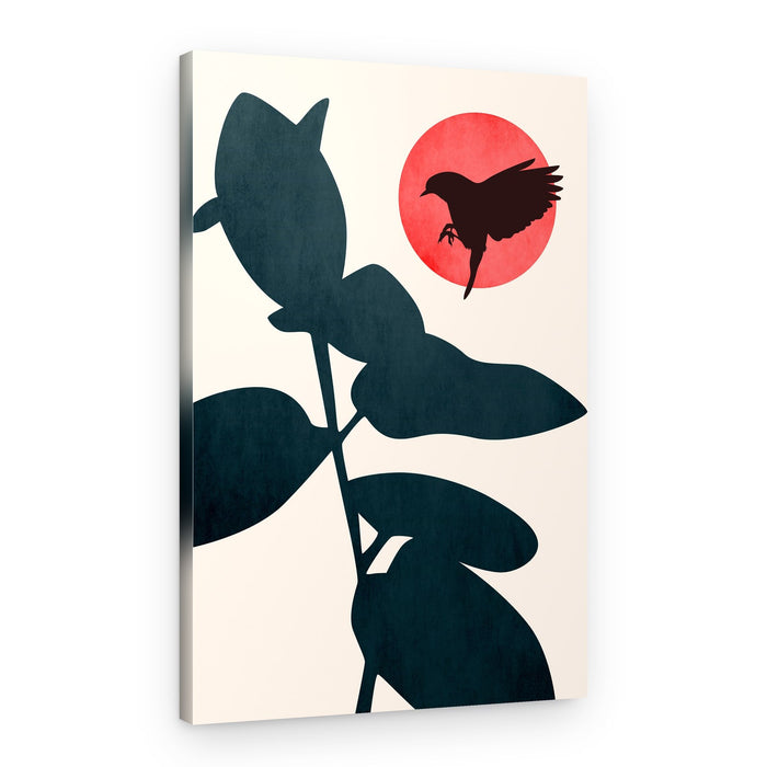 Japanese Bird – Canvas Print