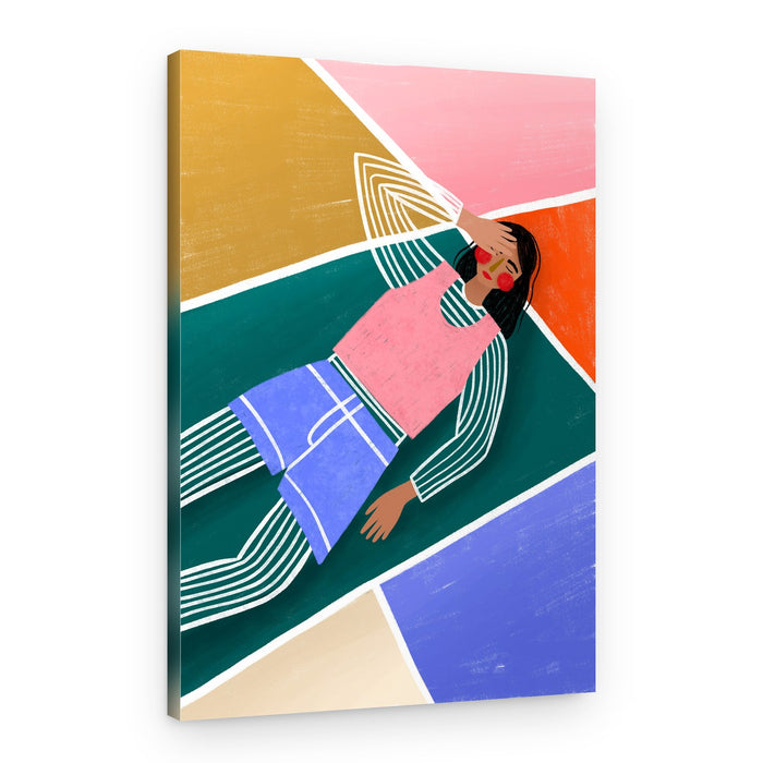 Colorful Summer Rest – Canvas Print