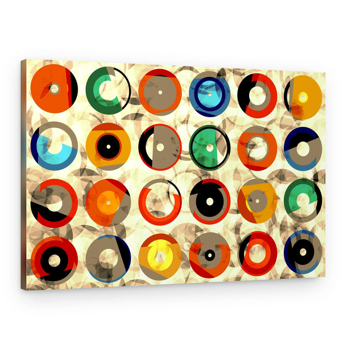Colorful Abstract Circles – Canvas Print