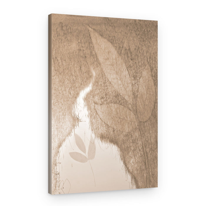 Soft Botanical Glow – Canvas Print