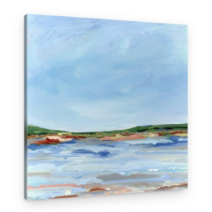 Abstract Coastal Serenity – Canvas Print
