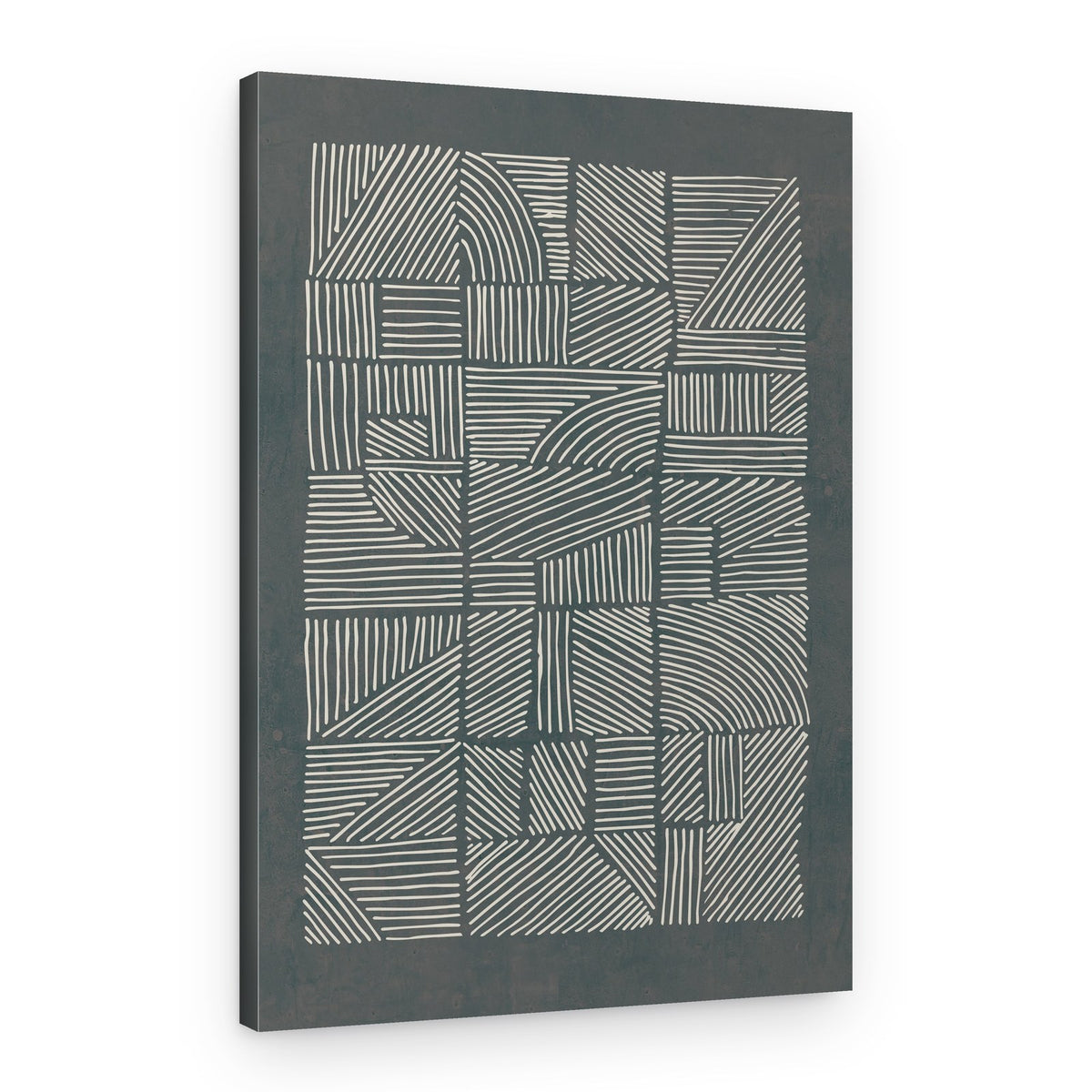 Abstract Line Pattern – Canvas Print