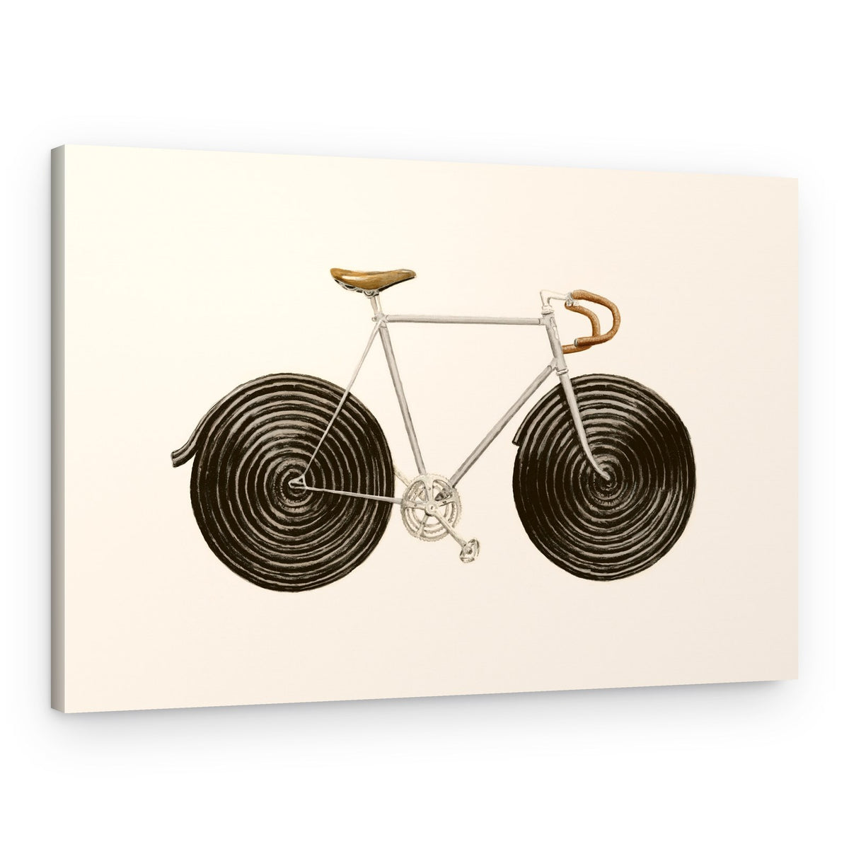 Sweet Licorice Bicycle – Canvas Print