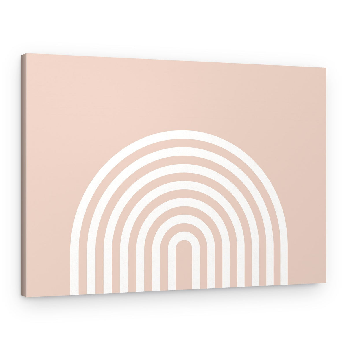 Peach Rainbow – Canvas Print