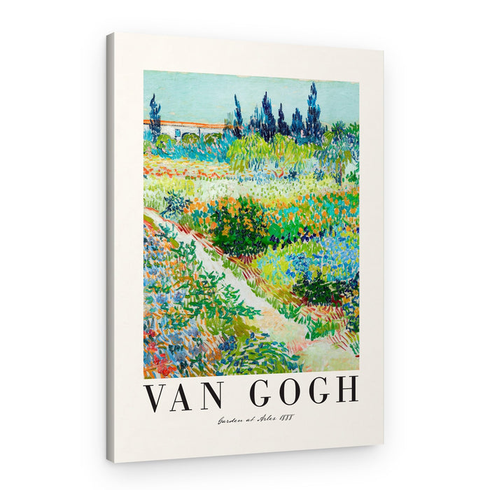 Colorful Garden Path – Canvas Print
