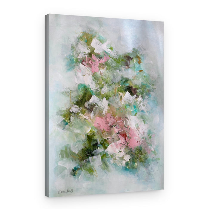 Soft Pink Garden – Canvas Print