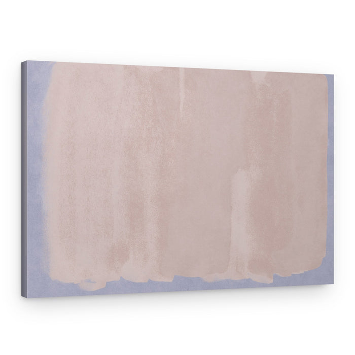 Subtle Blush Abstract – Canvas Print