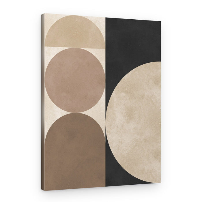 Abstract Moon Shapes – Canvas Print