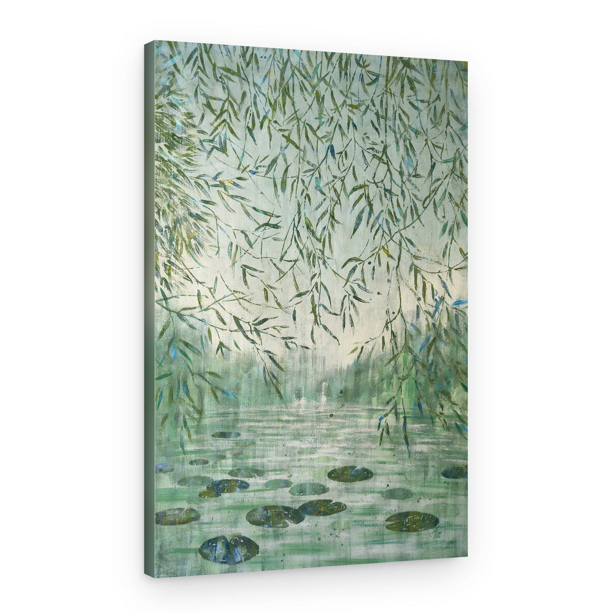 Willow Pond Serenity – Canvas Print